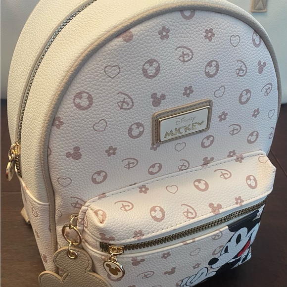 Primark Disney Mickey Mouse Faux Leather Backpack (small) - NEW - Picture 13 of 13